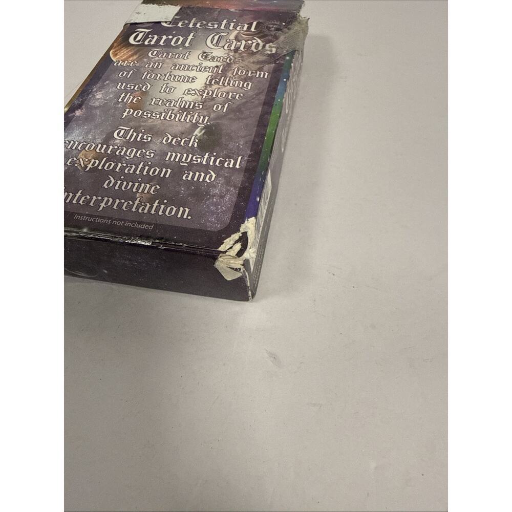 Celestial Tarot Cards Complete 78 Card Deck. 22 Major Arcana 56 Lesser Arcana. - Picture 3 of 6